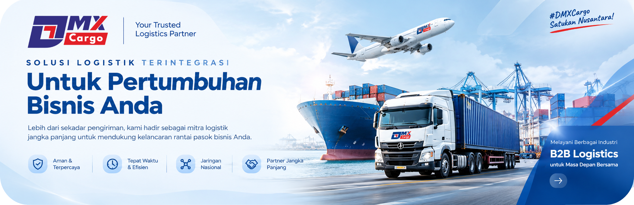 DMX Cargo — Solusi Rantai Pasok Terintegrasi Nasional